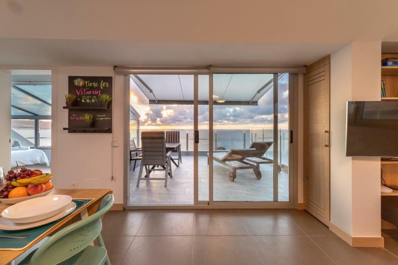 Living Las Canteras Homes - Beachfront Rooftop Лас-Пальмас-де-Гран-Канария Экстерьер фото